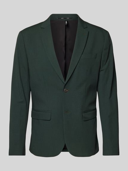 Selected Slim Fit Sakko mit Viskose-Anteil Modell 'LIAM' Dunkelgruen 2