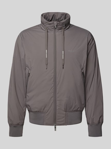 Armani Exchange Blouson mit Stehkragen Mittelgrau 2