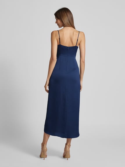Jake*s Cocktail Cocktailkleid mit Knotendetail Marine 5