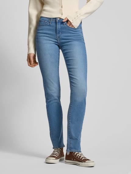 Levi's® 300 Slim fit jeans in 5-pocketmodel, model '312' Bleu - 4