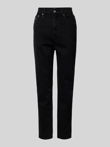 Tommy Jeans Mom Fit Jeans aus Baumwoll-Mix Black 2