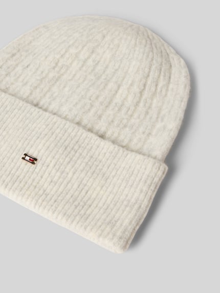 Tommy Hilfiger Muts met katoen Lichtgrijs gemêleerd - 2