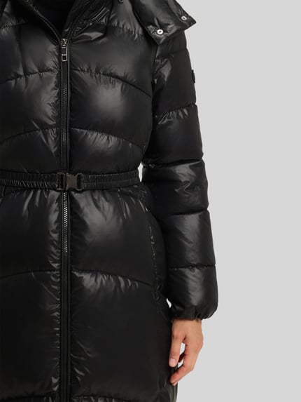 BOSS Daunenmantel mit Taillengürtel Modell 'Pamega' Black 6