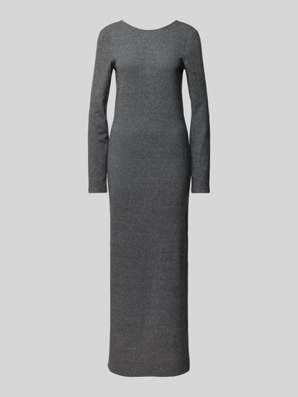 NOISY MAY® Maxi-jurk met ronde hals, model 'CITY' Antraciet - 2
