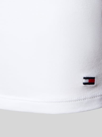 Tommy Hilfiger Regular fit top met bandjes van katoenmix in een set van 2 stuks Zwart - 2