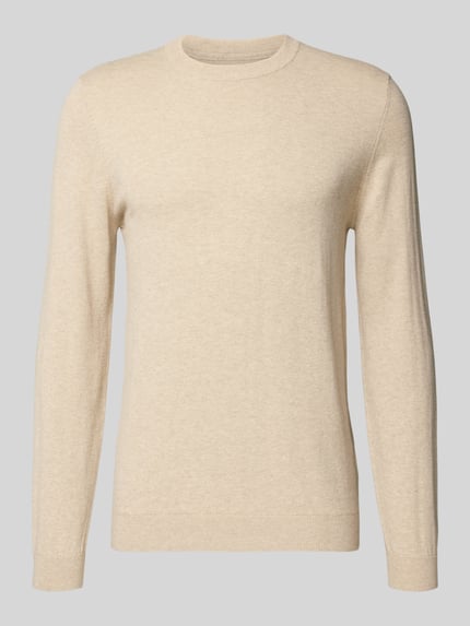 MCNEAL Gebreide pullover met kasjmier Zand gemêleerd - 2