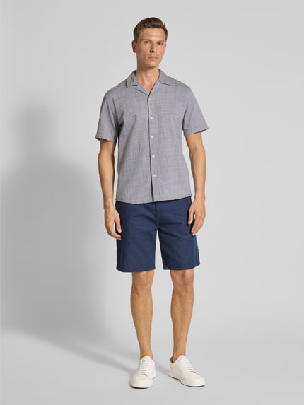 Tom Tailor Denim Relaxed Fit Freizeithemd aus reiner Baumwolle Hellgrau 1