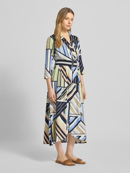 Betty Barclay Regular Fit Maxikleid in Wickel-Optik Apfel 1