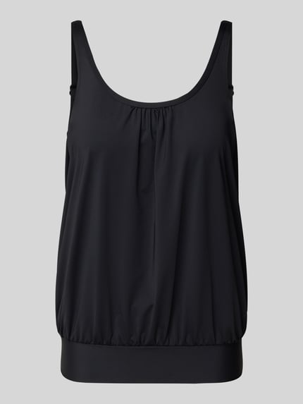 LASCANA Tankini-Oberteil mit U-Ausschnitt Black 1