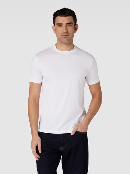 Emporio Armani T-Shirt mit Rundhalsausschnitt Offwhite 4