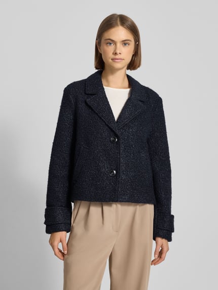 ONLY Regular Fit Jacke mit Teddyfell Modell 'VALERIA' Marine 4