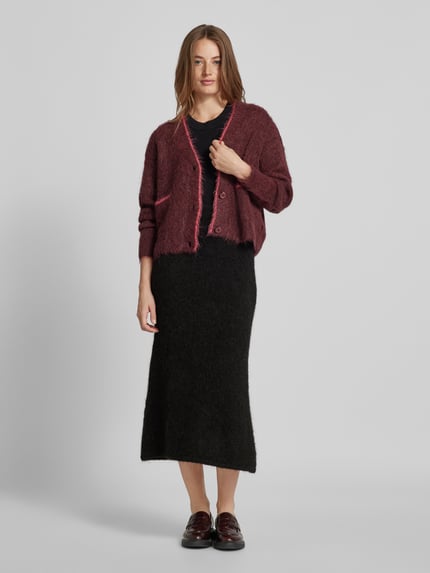 Selected Midirock mit elastischem Bund Modell 'GABELLA' Black 1