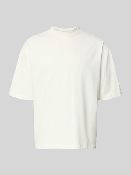Oversized T-Shirt mit Rundhalsausschnitt Shop The Look MANNEQUINE