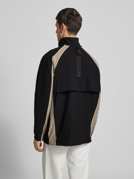 EA7 Emporio Armani Bluza rozpinana zapinana na zamek błyskawiczny Czarny 5