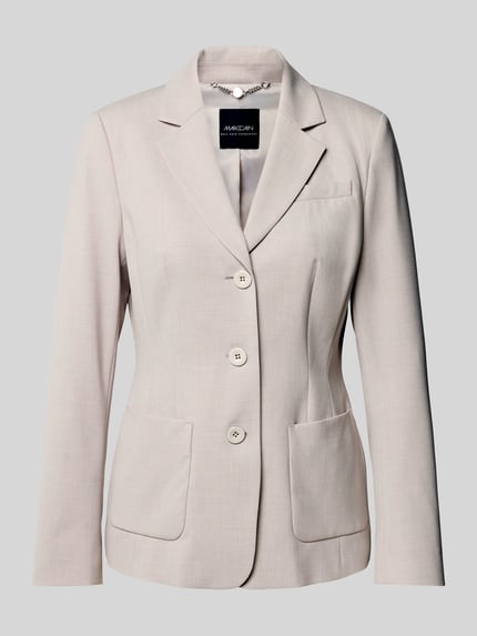 Marc Cain Blazer mit Knopfleiste Kitt 2