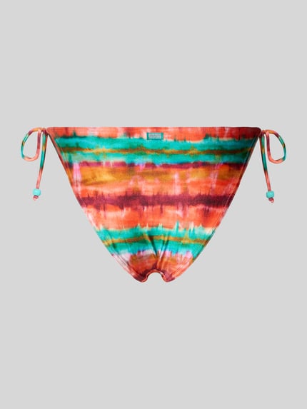Productfoto, Slim Fit Bikini-Hose met siersteendecoratie model 'Massa Solaya' van Banana Moon, elastische materiaalmix, dames