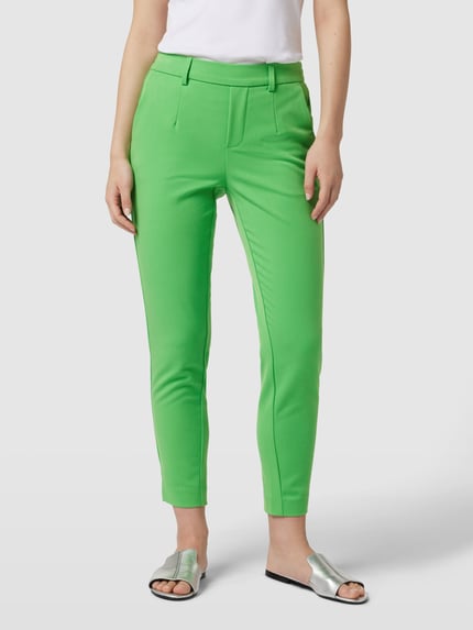 OBJECT Slim Fit Stoffhose mit Eingrifftaschen Modell 'Lisa' Gruen 4