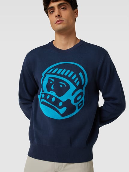 Billionaire Boys Club Bluza z nadrukiem z logo Granatowy 3