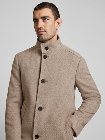 JOOP! COLLECTION Kurzmantel mit Stehkragen Modell 'Maron' Beige 3