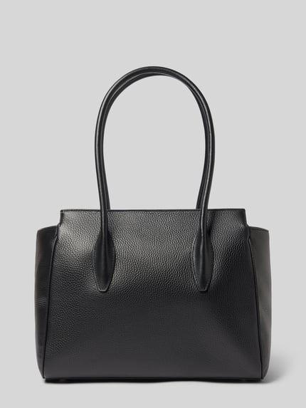FURLA Tote tas met labeldetail model 'AMBRA' Zwart - 3