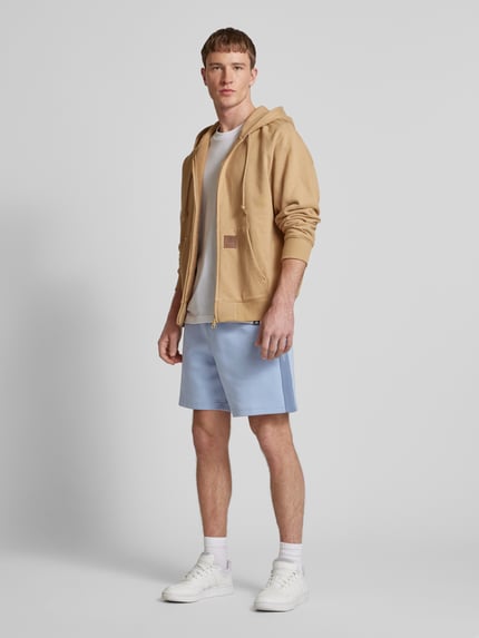 Calvin Klein Jeans Regular Fit Shorts mit angedeutetem Eingriff Hellblau 1