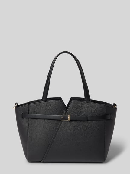 Produktfoto, Henkeltasche aus Rindsleder Modell 'REVERS' von BOSS, Optik: Unifarben, rechteckig, Reißverschluss, Hauptfach, Label-Prägung, abnehmbarer Schulterriemen