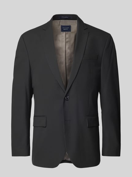 Marynarka Comfort Fit jednorzędowa na 2 guziki z kołnierzem z klapami Shop The Look MANNEQUINE
