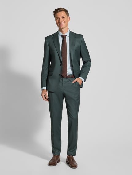 Polo Ralph Lauren Regular Fit Business-Hemd mit Kentkragen Gruen 1