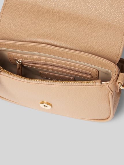 Valentino Bags Handtasche mit Label-Applikation Modell 'MIRAMAR' Beige 4