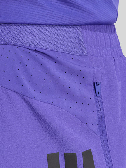 adidas Training Regular Fit Sportshorts mit Logo-Print Lila 5