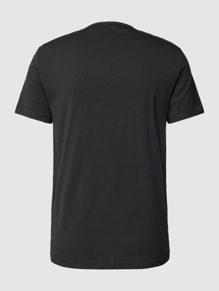 Emporio Armani T-Shirt mit Label-Print Black 3