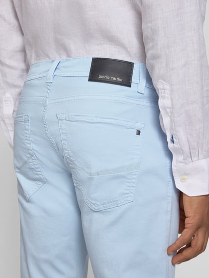 Pierre Cardin Jeans mit Label-Detail Modell 'Lyon' Hellblau 3