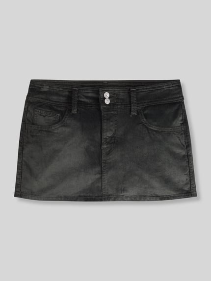 Levi's® Eng anliegender Mini-Rock aus Baumwoll-Mix Mud 2