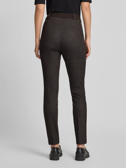 Raphaela By Brax Slim Fit Hose aus Material-Mix mit Viskose-Anteil Schoko 5