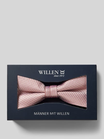 Willen Seidenfliege mit Strukturmuster Rosa 1