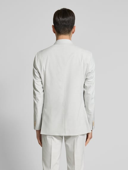 s.Oliver BLACK LABEL Regular fit colbert met dubbele knoopsluiting Lichtgrijs - 5