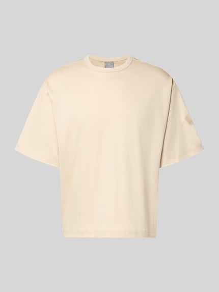 Regular Fit T-Shirt aus reiner Baumwolle Shop The Look MANNEQUINE