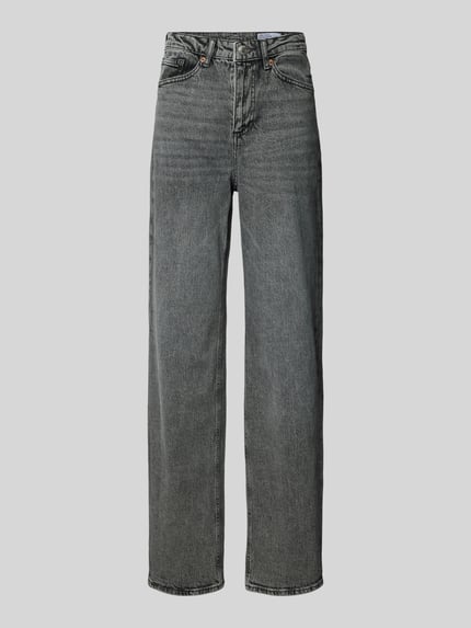 Wide Leg Jeans aus Baumwoll-Mix Modell 'TESSA' Shop The Look MANNEQUINE