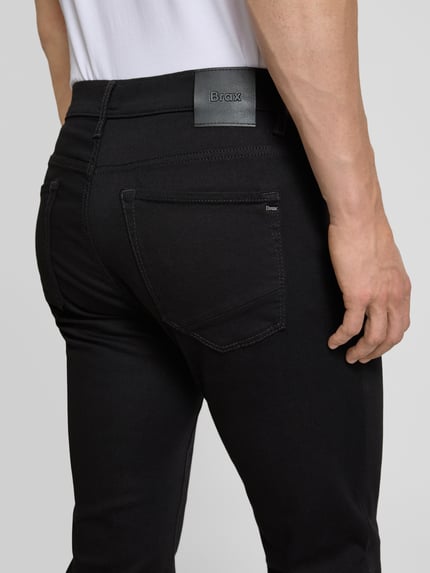 Brax Slim Fit Jeans mit 5-Pocket-Design Modell 'CHUCK' Black 3