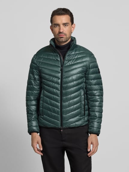 Tom Tailor Regular Fit Steppjacke mit Mesh-Details Schilf 4