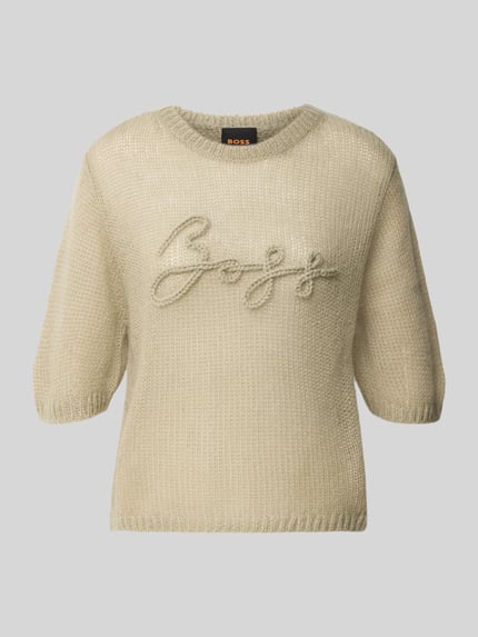 Regular fit pullover van mix van scheerwol en modal model 'C_Farezza' Shop The Look MANNEQUINE