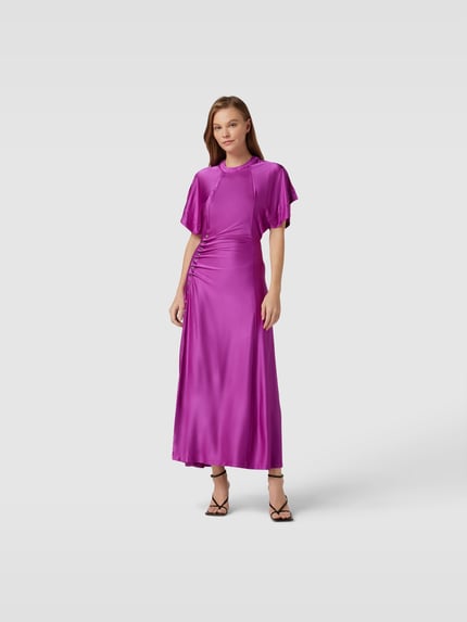 Rabanne Maxi-jurk met knoopsluiting Paars - 4