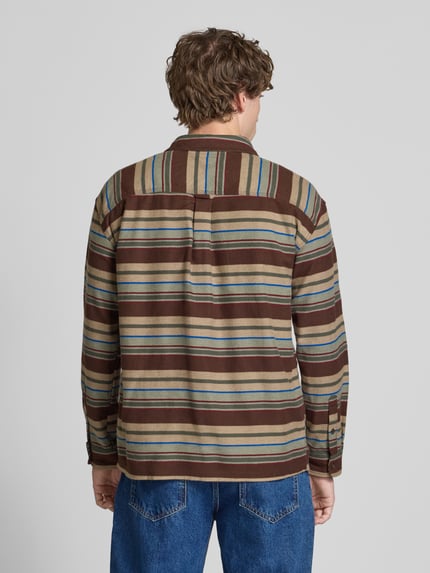 Tommy Jeans Koszula casualowa o kroju oversized z czystej bawełny Średniobrązowy 5