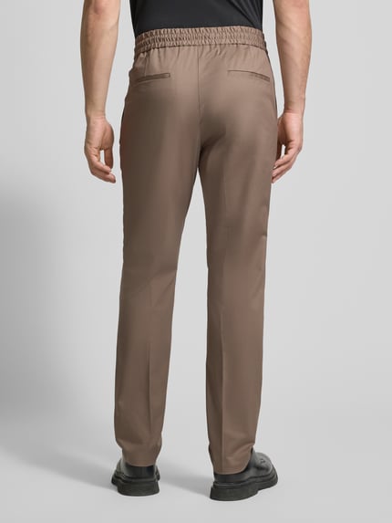 HUGO Regular Fit Schmale Hose aus Baumwoll-Mix Modell 'GETLIN' Hellbraun 5