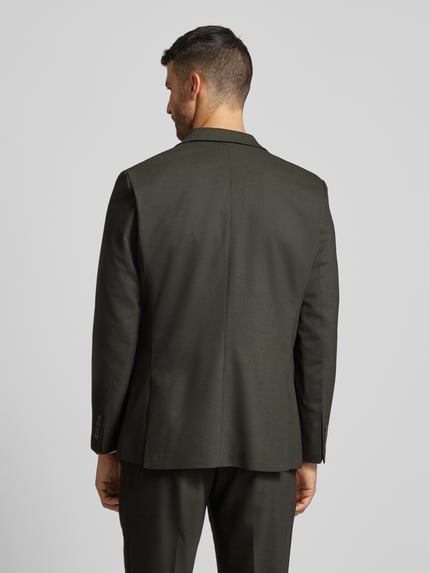 Selected Marynarka o kroju slim fit z brustaszą model ‘NEIL’ Oliwkowy 5