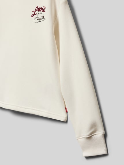 Levi’s® Kids Hoodie mit Kapuze Offwhite 2