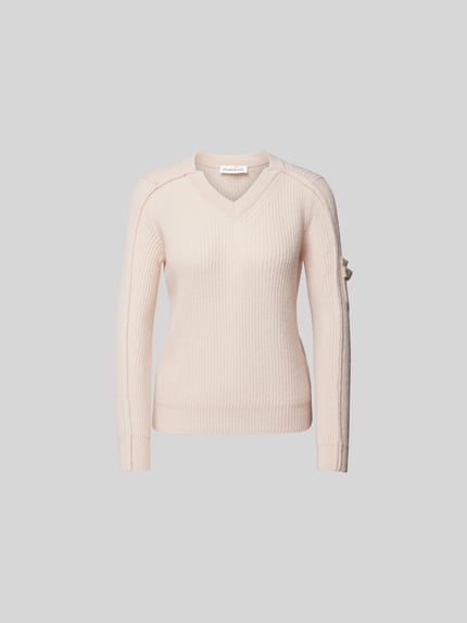 Pullover met ribboorden Shop The Look MANNEQUINE