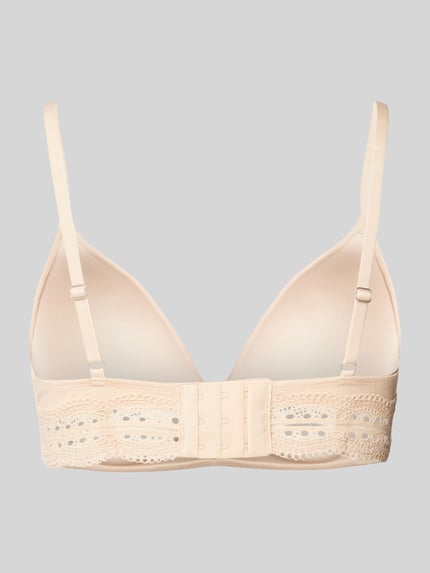 SKINY Triangel-BH mit Häkelspitze Beige 3