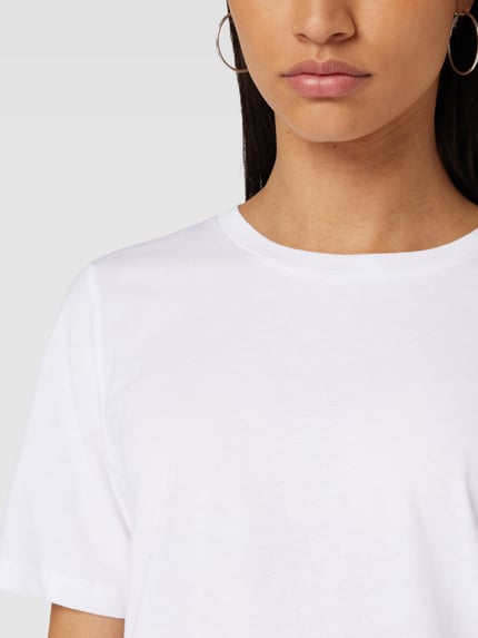 ONLY T-shirt met ronde hals Wit - 3