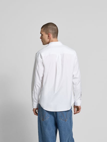 Dsquared2 Koszula casualowa o kroju relaxed fit z kołnierzykiem typu kent Biały 5